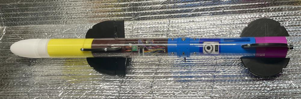 Model Rocket with Electronics